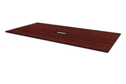 HON Preside Laminate Table Top | Rectangle Shape | 96"W | Mahogany