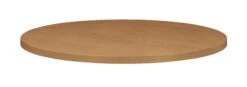 HON Preside Laminate Table Top | Round | Flat Edge | 36" Diameter | Harvest Finish