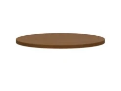 HON Preside Laminate Table Top | Round | Flat Edge | 42" Diameter | Bourbon Cherry Finish