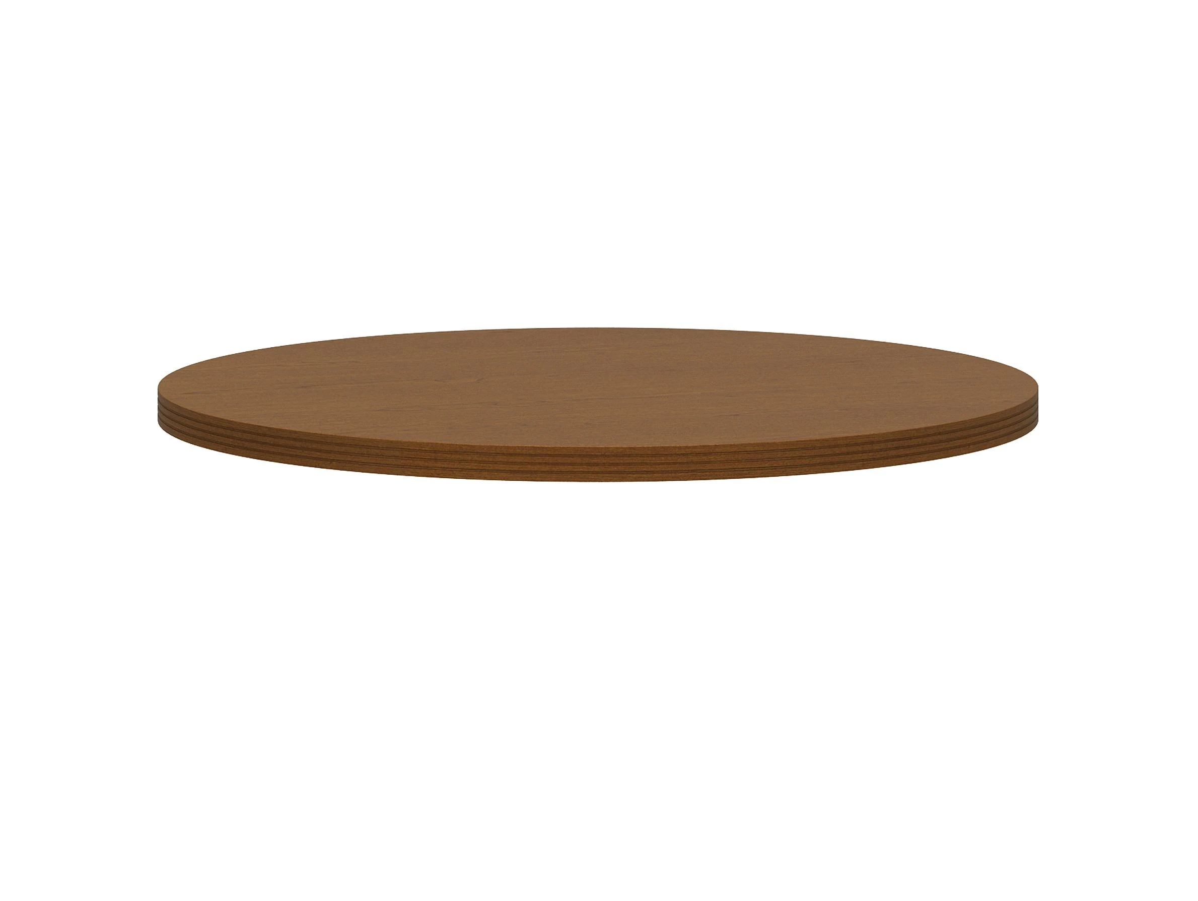 HON Preside Laminate Table Top | Round | Flat Edge | 42" Diameter | Bourbon Cherry Finish 3 HON Preside Laminate Table Top | Round | Flat Edge | 42" Diameter | Bourbon Cherry Finish
