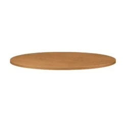 HON Preside Laminate Table Top | Round | Square Edge | 48" Diameter | Harvest Finish