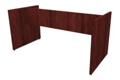 HON Preside Laminate Panel Base Kit For 96" Top| Stretcher Included | Mahogany Finish