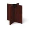 HON Preside Laminate Table X-Base | For 42" Round And Square Tops | Mahogany Finish 1 HON Preside Laminate Table X-Base | For 42" Round And Square Tops | Mahogany Finish -Hon Store HON Preside HTLXP42.N 045 001