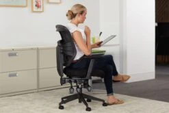 HON Prominent Mesh High-Back Task Chair | Asynchronous Control, Seat Glide | 2-Way Arms | Black Mesh 18 HON Prominent Mesh High-Back Task Chair | Asynchronous Control, Seat Glide | 2-Way Arms | Black Mesh -Hon Store HON Prominent 500 001