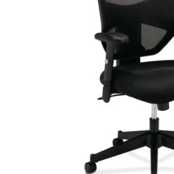 HON Prominent Mesh High-Back Task Chair | Center-Tilt | Adjustable Arms | Black Sandwich Mesh Seat -Hon Store HON Prominent HVL531.MM10 600 004