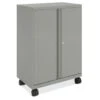 HON SmartLink Mobile Cabinet | Storage Bins | 18"D | Platinum Metallic Finish 1 HON SmartLink Mobile Cabinet | Storage Bins | 18"D | Platinum Metallic Finish -Hon Store HON Smartlink HLVMSC4330R.L.T1 045 001