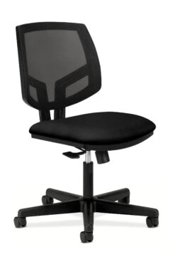HON Volt Mesh Back Task Chair | Center-Tilt | Black Fabric