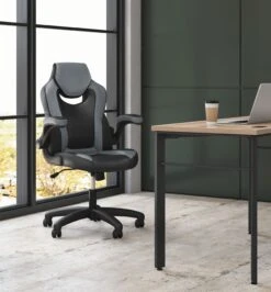 Sadie Racing Style Gaming Chair | Flip-Up Arms 15 Sadie Racing Style Gaming Chair | Flip-Up Arms -Hon Store Sadie SadieChairs HVST911 500 001