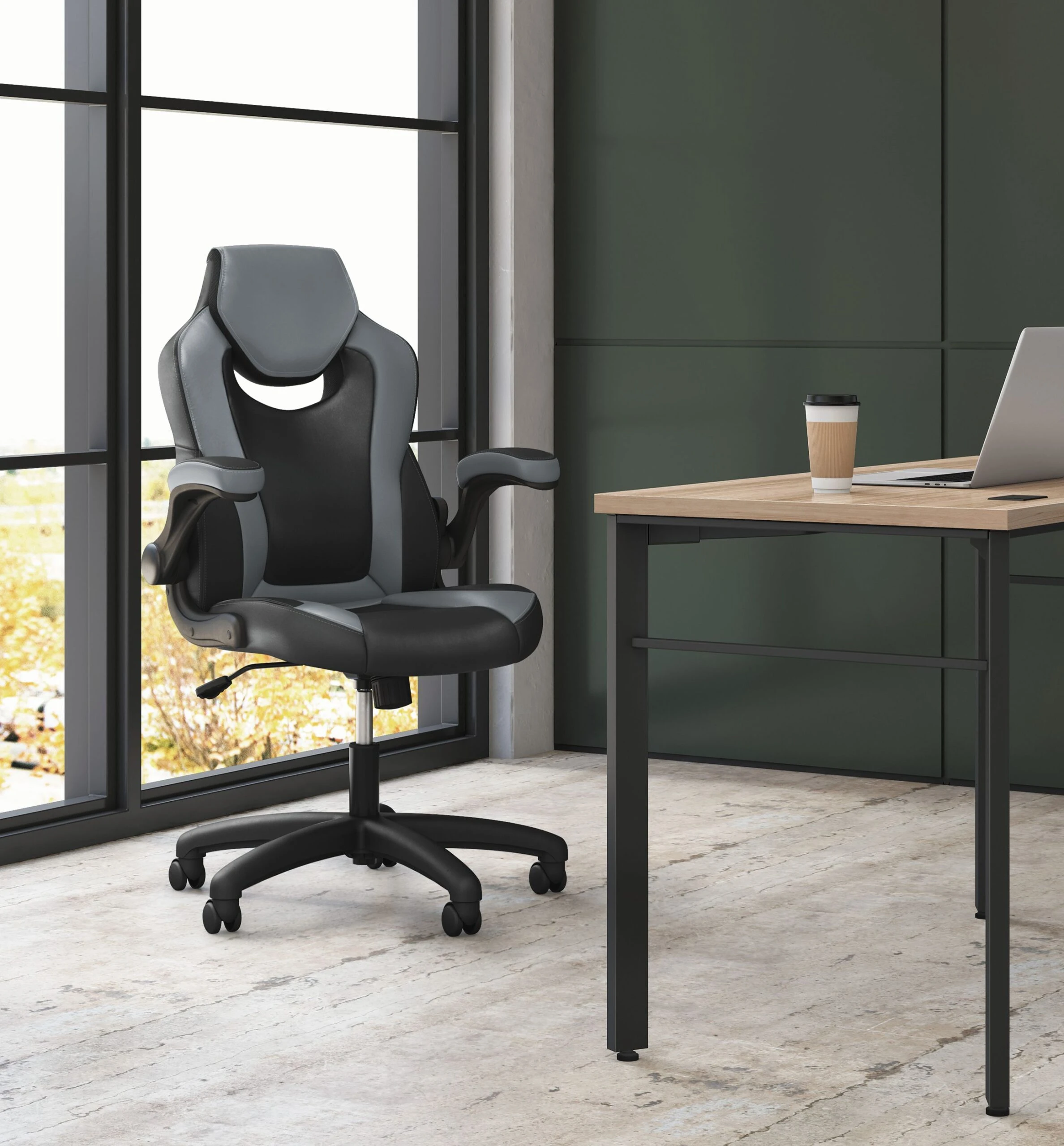 Sadie Racing Style Gaming Chair | Flip-Up Arms 9 Sadie Racing Style Gaming Chair | Flip-Up Arms - Image 7