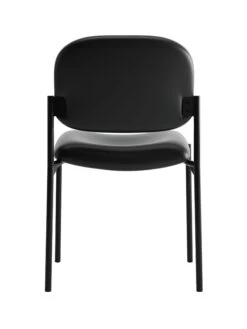 HON Scatter Stacking Guest Chair | Black Bonded Leather 12 HON Scatter Stacking Guest Chair | Black Bonded Leather -Hon Store basyx HVL600Series HVL606.SB11 180 001