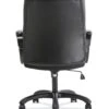 Sadie Mid-Back Executive Chair | Fixed Padded Arms | Black Leather 1 Sadie Mid-Back Executive Chair | Fixed Padded Arms | Black Leather -Hon Store basyx MidBackExecutive HVST305 180 001
